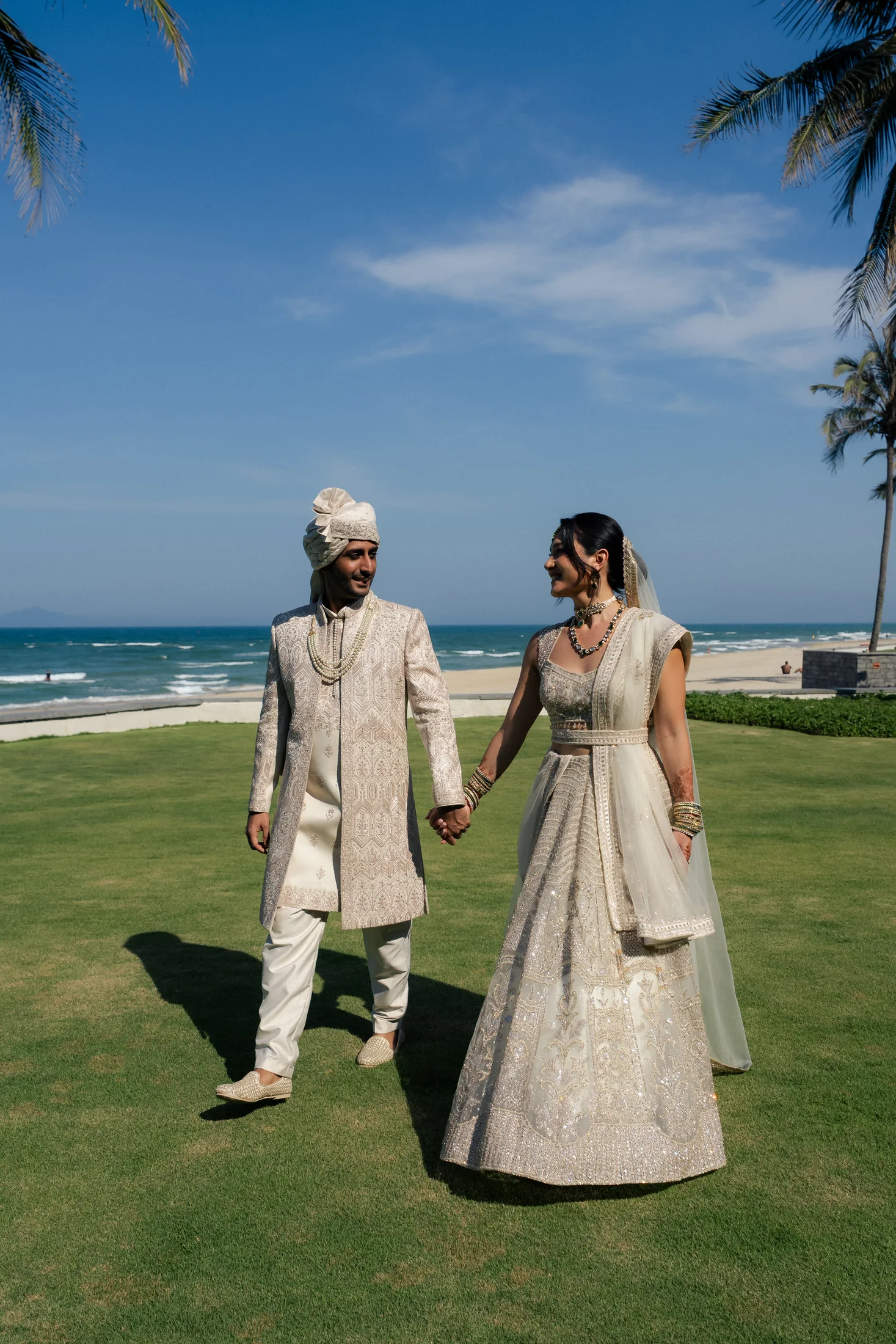 Indian destination wedding celebration in Vietnam