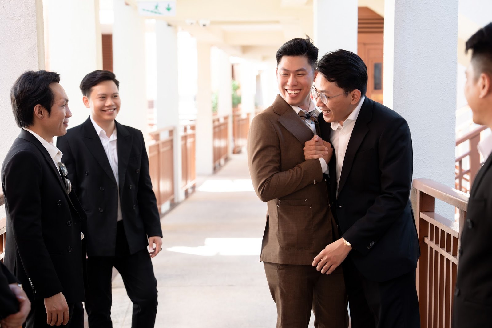 Outdoor wedding atmosphere and landscape in Vietnam