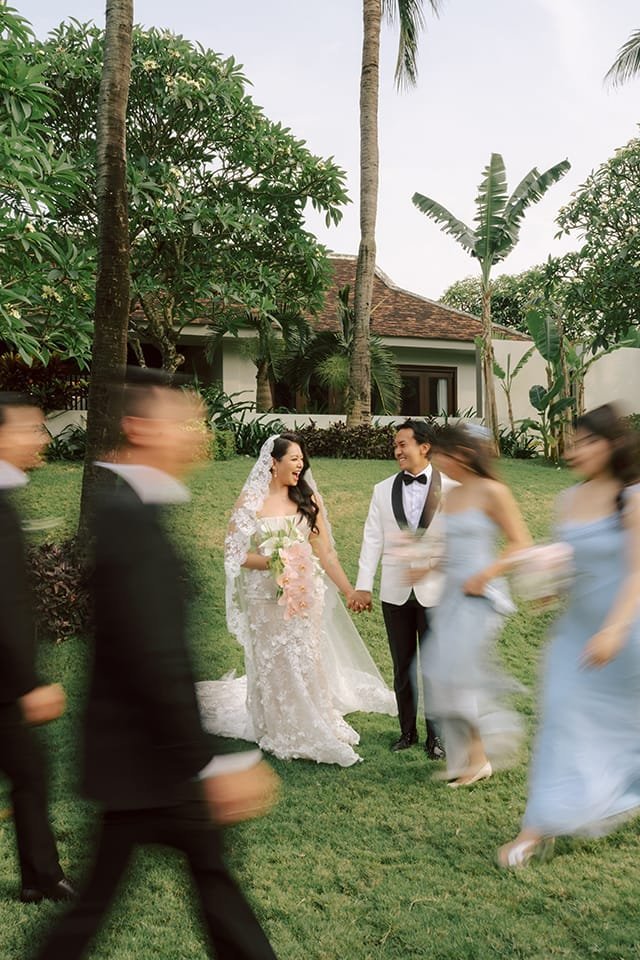 Quiet wedding moment in Vietnam