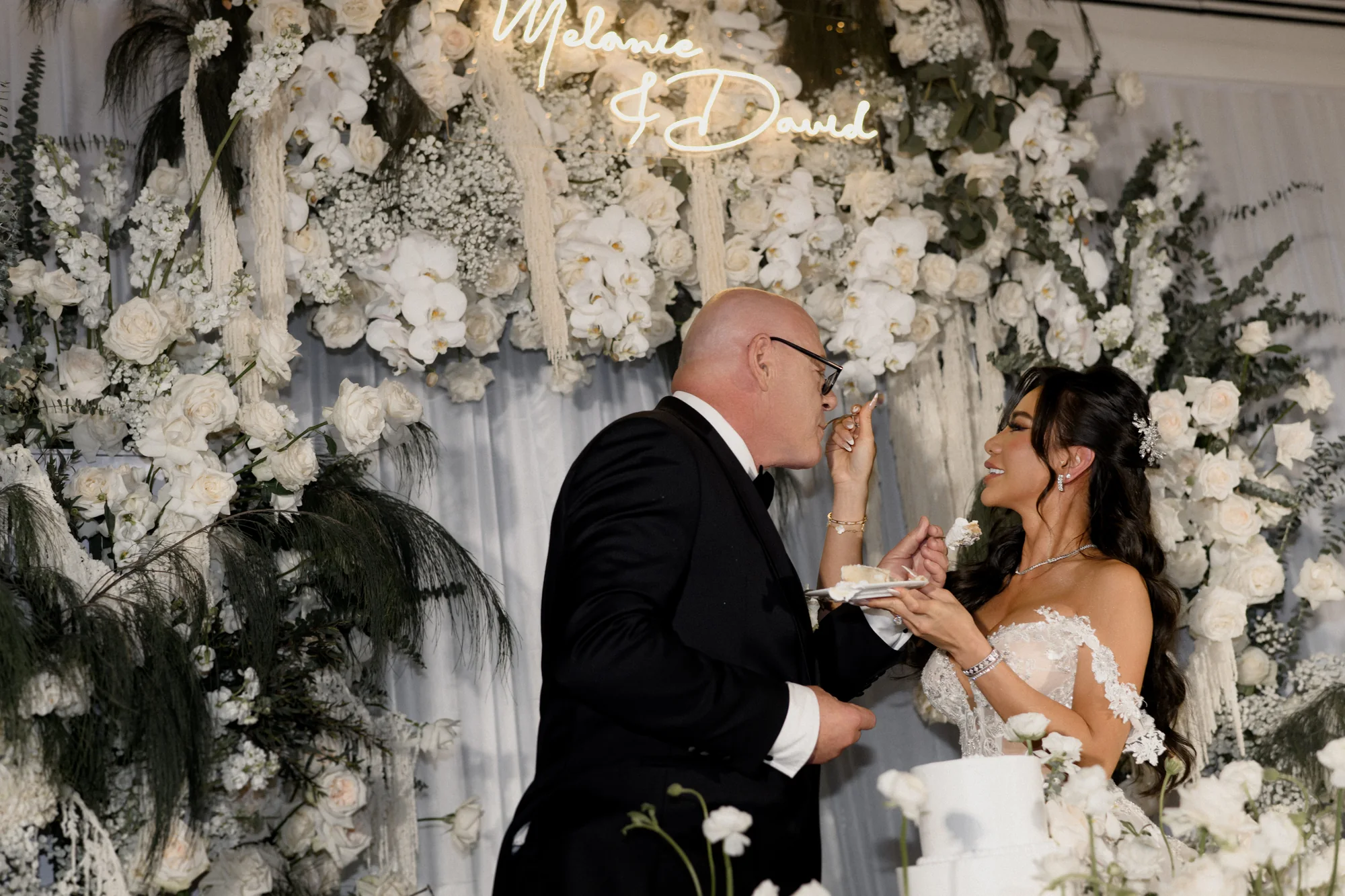 Mel & David wedding photograph 2